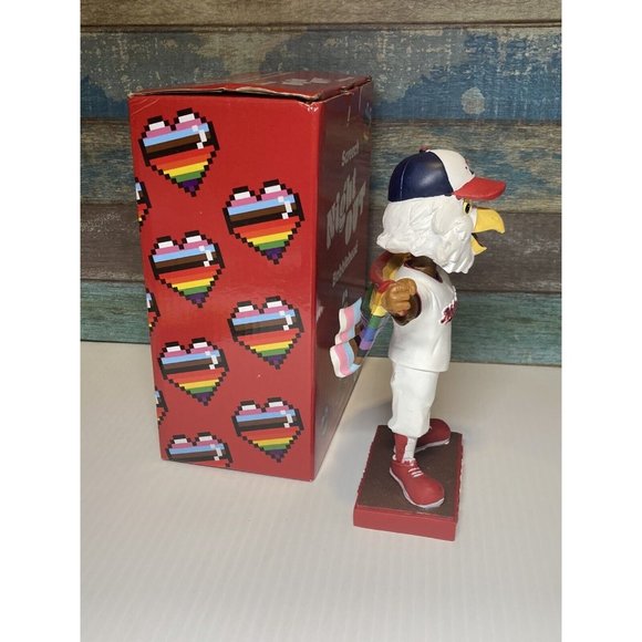Screech Bobblehead Pride/LGBTQ/NightOut Washington Nationals Mascot SGA … - Picture 3 of 7
